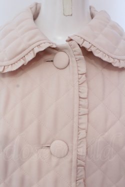 画像2: PINK HOUSE / キルティングロングコート  薄ピンク O-25-03-26-1004-LO-CO-IG-ZT-C006