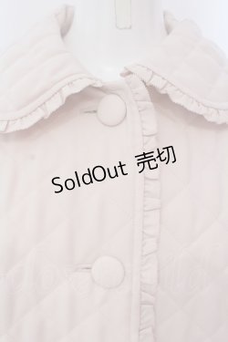 画像2: PINK HOUSE / キルティングロングコート  薄ピンク O-25-03-26-1004-LO-CO-IG-ZT-C006