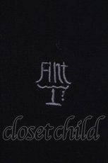 画像2: 【SALE】F i.n.t / ロゴ刺繍裏毛カーディガン F クロ O-25-03-26-1043-CA-TO-OW-ZT120 (2)