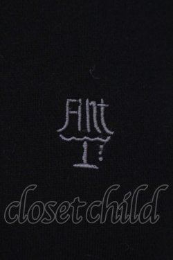 画像2: F i.n.t / ロゴ刺繍裏毛カーディガン F クロ O-25-03-26-1043-CA-TO-OW-ZT120
