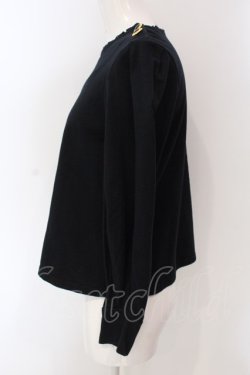 画像3: Franche Lippee / うさぎ刺しゅうプルオーバー M クロ O-25-03-26-1047-LO-TO-OW-ZT231