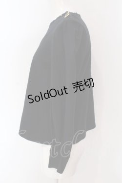 画像3: 【SALE】Franche Lippee / うさぎ刺しゅうプルオーバー M クロ O-25-03-26-1047-LO-TO-OW-ZT231