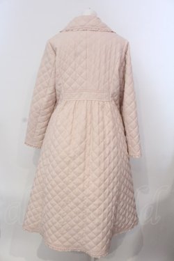 画像4: PINK HOUSE / キルティングロングコート  薄ピンク O-25-03-26-1004-LO-CO-IG-ZT-C006