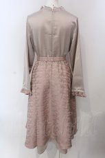 画像3: 【SALE】LEBECCA boutique / 昨夜の反動ワンピース F ピンクベージュ O-25-03-26-1049-EL-OP-OW-ZT231 (3)