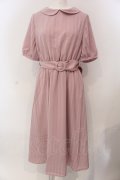 LEBECCA boutique / 分煙の窓際ワンピース F ピンク O-25-03-26-1050-EL-OP-OW-ZT231