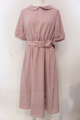 LEBECCA boutique / 分煙の窓際ワンピース F ピンク O-25-03-26-1050-EL-OP-OW-ZT231