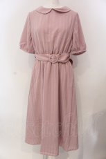 画像1: 【SALE】LEBECCA boutique / 分煙の窓際ワンピース F ピンク O-25-03-26-1050-EL-OP-OW-ZT231 (1)