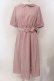 画像1: LEBECCA boutique / 分煙の窓際ワンピース F ピンク O-25-03-26-1050-EL-OP-OW-ZT231 (1)