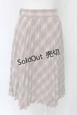 画像3: Fi.n.t / ダブルビット使いチェックプリーツスカート F ピンクブラウン O-25-03-26-1053-CA-SK-OW-ZT232