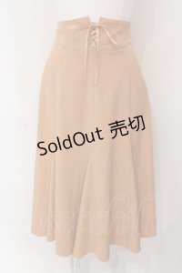 F&A / レースアップチョイスカラースカート F オレンジ O-25-03-26-1055-LO-SK-OW-ZT232