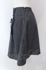 画像2: 【SALE】Fi.n.t / 編み上げフレアスカート F ネイビー O-25-03-26-1057-CA-SK-SZ-ZT232 (2)