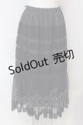 an another angelus / レース使いチュールマーメイドスカート F グレー O-25-03-26-1058-CA-SK-OW-ZT232