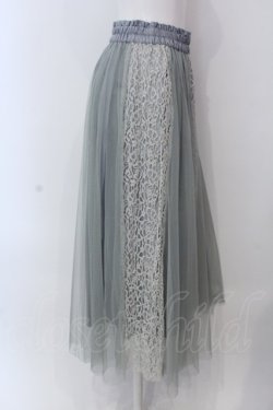 画像2: MAJESTIC LEGON / チュールレースドッキングスカート M グリーン O-25-03-26-1059-LO-SK-OW-ZT232
