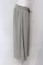 画像2: 【SALE】an another angelus / 梨地ワイドパンツ F グリーン O-25-03-26-1064-CA-PA-OW-ZT234 (2)