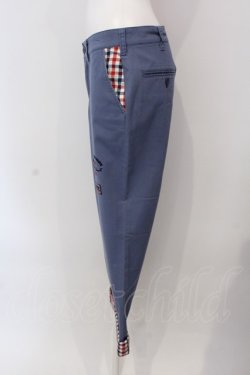 画像3: Karl Helmut / ロゴ刺繍入りチノストレッチパンツ 3(M) ブルー O-25-03-26-1065-EL-PA-SA-ZT234