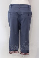 画像4: 【SALE】Karl Helmut / ロゴ刺繍入りチノストレッチパンツ 3(M) ブルー O-25-03-26-1065-EL-PA-SA-ZT234 (4)