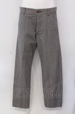 画像1: 【SALE】Karl Helmut / チェックパンツ S 黒チェック O-25-03-26-1066-EL-PA-SA-ZT234 (1)