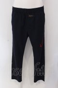 Karl Helmut / ロゴ刺繍パンツ 3(M) ネイビーＸアカ O-25-03-26-1067-EL-PA-SA-ZT234