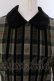 画像2: Jane Marple / Tartan check velvet trimming dress ドレス M グリーン O-25-03-26-1006-JM-OP-IG-ZT114 (2)