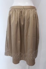 画像3: 【SALE】an another angelus / ボタニカルスカーフ柄ギャザースカート  アイボリー×ベージュ O-25-03-26-1069-CA-SK-IG-ZT236 (3)