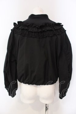 画像3: Jane Marple / Front frill padding jacket ジャケット M クロ O-25-03-26-1008-JM-JA-IG-ZT236