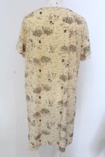画像3: 【SALE】Franche Lippee /少女とバンビ柄カットワンピース M イエロー O-25-03-26-1013-LO-OP-IG-ZT114 (3)