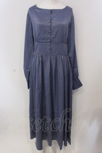 LEBECCA boutique / 叶う手前のワンピース F ブルー O-25-03-26-1024-EL-OP-OW-ZT109