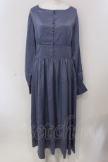 画像1: 【SALE】LEBECCA boutique / 叶う手前のワンピース F ブルー O-25-03-26-1024-EL-OP-OW-ZT109 (1)