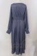 画像3: LEBECCA boutique / 叶う手前のワンピース F ブルー O-25-03-26-1024-EL-OP-OW-ZT109 (3)