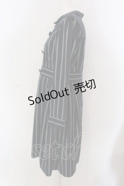 画像2: Fi.n.t / GIGIストライプワンピース  ネイビー×グリーン O-25-03-26-1025-CA-OP-IG-ZT110