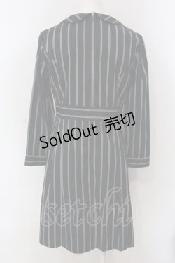 画像3: Fi.n.t / GIGIストライプワンピース  ネイビー×グリーン O-25-03-26-1025-CA-OP-IG-ZT110