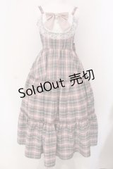 Lovely Tency / 眞白ありすコラボ ジャンパースカート M ピンク O-25-03-26-007-LO-OP-IG-OS