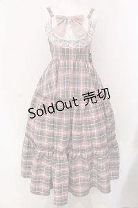 Lovely Tency / 眞白ありすコラボ ジャンパースカート M ピンク O-25-03-26-007-LO-OP-IG-OS