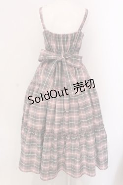 画像4: Lovely Tency / 眞白ありすコラボ ジャンパースカート M ピンク O-25-03-26-007-LO-OP-IG-OS