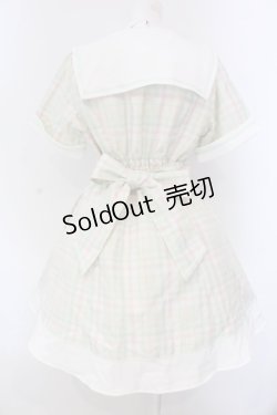 画像4: Amavel / Juicy Checkワンピース  ミント O-25-03-26-011-CA-OP-IG-OS
