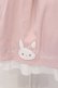 画像2: Amavel / ふわふわうさぎのリボンスカート  ピンク O-25-03-26-013-CA-SK-IG-OS (2)