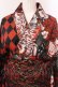 画像2: Qutie Frash / 2024 浴衣3点セット  レッド O-25-03-26-015-QU-OP-IG-OS (2)