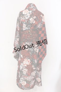 画像4: Qutie Frash / 2024 浴衣3点セット  レッド O-25-03-26-015-QU-OP-IG-OS