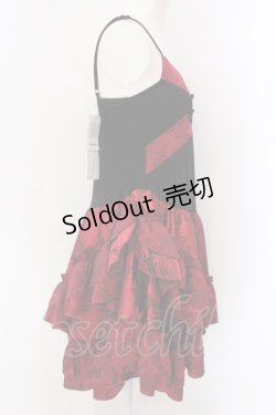 画像3: Qutie Frash / チャイナキャミワンピ  レッド O-25-03-26-020-QU-OP-IG-OS