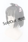 axes femme POETIQUE / スウィートリボンカチューシャ  クロ×ピンク O-25-03-27-037-AX-AC-IG-ZT434-F005