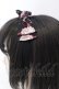 画像3: axes femme POETIQUE / スウィートリボンカチューシャ  クロ×ピンク O-25-03-27-037-AX-AC-IG-ZT-K016 (3)
