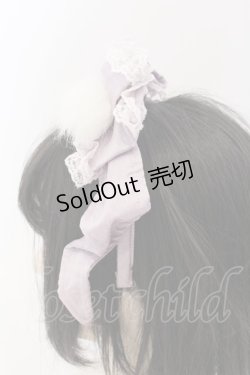 画像3: ALICE and the PIRATES / コロンビーヌリボンカチューシャ  ラベンダー O-25-03-27-038-PA-AC-IG-ZT-K016