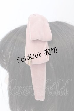 画像3: PINK HOUSE / little sunny bite×PINK HOUSE big ribbon  ピンク O-25-03-27-040-LO-AC-IG-OS