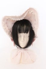画像2: Angelic Pretty / ヴィクトリアプリンセスボンネット  ピンク O-25-03-27-042-AP-AC-IG-ZTK016 (2)