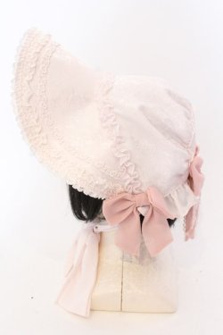 画像4: Angelic Pretty / ヴィクトリアプリンセスボンネット  ピンク O-25-03-27-042-AP-AC-IG-ZT-K016