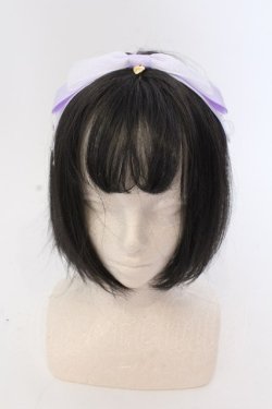 画像1: Angelic Pretty / SheerドットMichelleカチューシャ  ラベンダー O-25-03-27-045-AP-AC-OW-ZT-K016