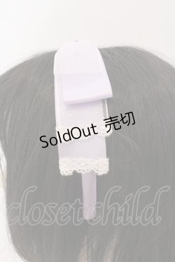 画像3: Angelic Pretty / SheerドットMichelleカチューシャ  ラベンダー O-25-03-27-045-AP-AC-OW-ZT-K016