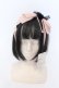 画像1: MARBLE / パール付リボンカチューム  ピンク O-25-03-27-047-GO-AC-KB-ZT-K016 (1)