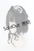 ATELIER　Ruby / フェイクレザーマスケラヘッドドレス  ブラック O-25-03-27-049-EL-AC-OW-ZT-K016