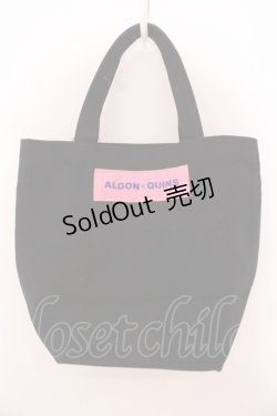 画像2: ALGONQUINS / ミニトートバック  ブラック O-25-03-27-005-AL-ZA-OW-ZT-K013